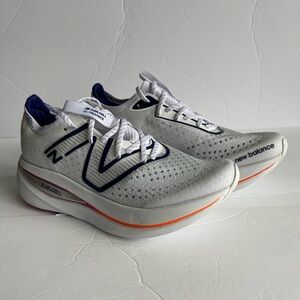 New Balance FuelCell SuperComp Trainer Womens Running Shoes Sz 10.5White WRCXLW2